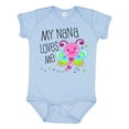thumbnail image 1 of Inktastic My Nana Loves Me Cute Dragonfly Boys or Girls Baby Bodysuit, 1 of 5