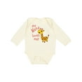 thumbnail image 1 of Inktastic My Nana Loves Me- Cute Giraffe Boys or Girls Long Sleeve Baby Bodysuit, 1 of 5