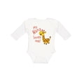 thumbnail image 1 of Inktastic My Nana Loves Me- Cute Giraffe Boys or Girls Long Sleeve Baby Bodysuit, 1 of 5