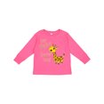 thumbnail image 1 of Inktastic My Nana Loves Me Cute Giraffe Boys or Girls Long Sleeve Toddler T-Shirt, 1 of 5