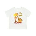 thumbnail image 1 of Inktastic My Nana Loves Me Giraffe Boys or Girls Toddler T-Shirt, 1 of 5