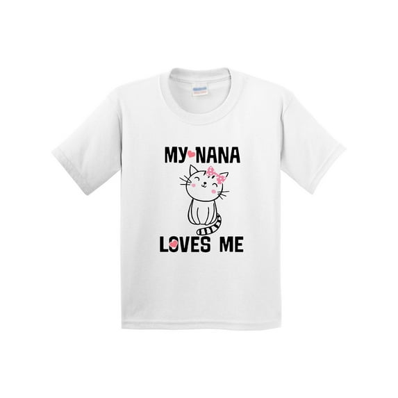 Inktastic My Nana Loves Me Girls Youth T-Shirt