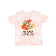 thumbnail image 1 of Inktastic My Nana Loves Me Grandchild Cute Fox Boys or Girls Toddler T-Shirt, 1 of 5
