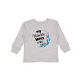 thumbnail image 1 of Inktastic My Nana Loves Me Granddaughter Girls Long Sleeve Toddler T-Shirt, 1 of 5