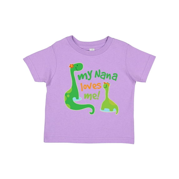Inktastic My Nana Loves Me Grandson Boys Toddler T-Shirt