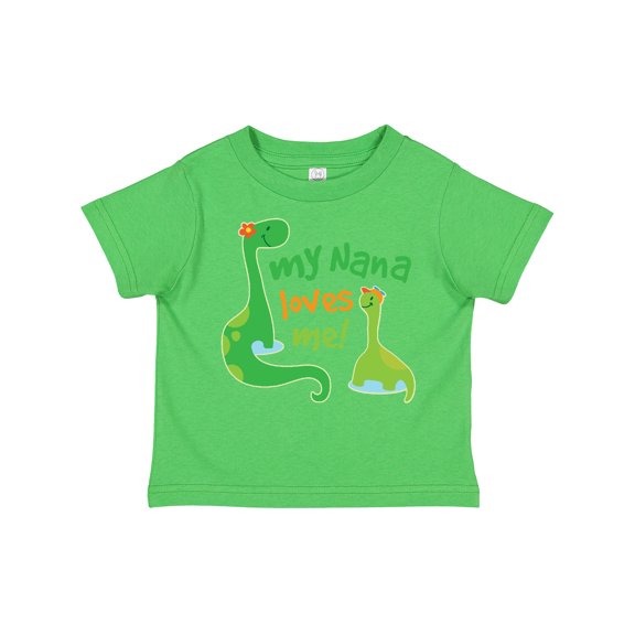 Inktastic My Nana Loves Me Grandson Boys Toddler T-Shirt