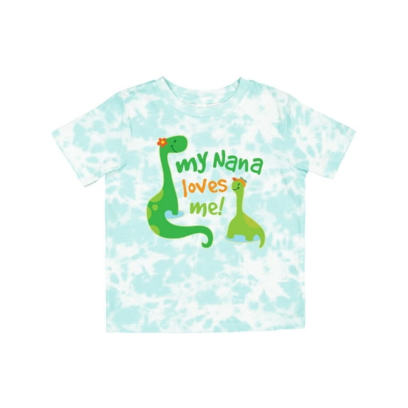Inktastic My Nana Loves Me Grandson Boys Toddler T-Shirt