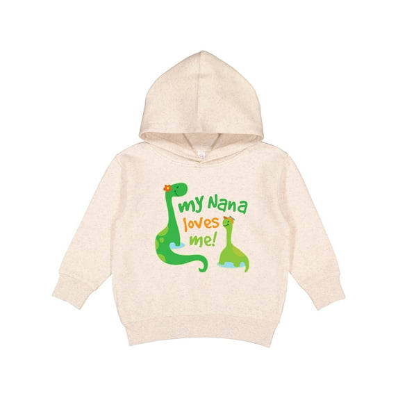Inktastic My Nana Loves Me Grandson Toddler Hoodie