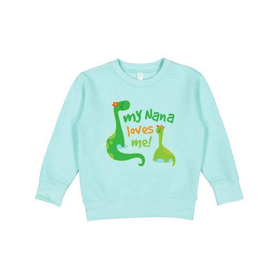 Inktastic My Nana Loves Me Grandson Toddler Sweatshirt