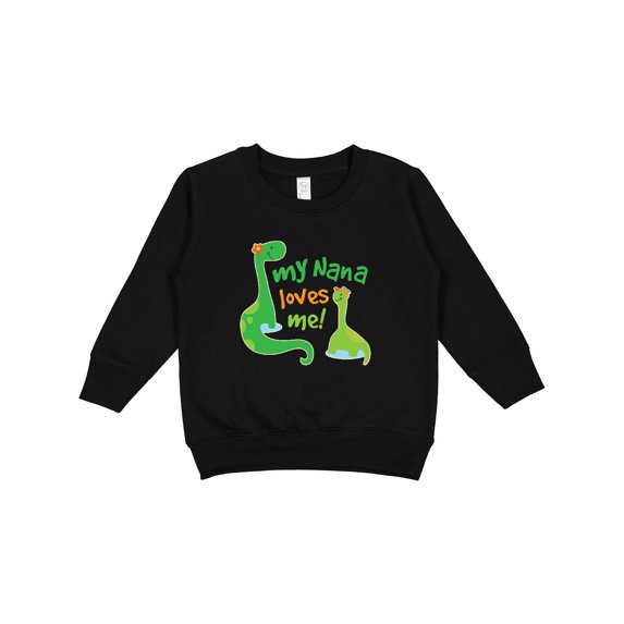 Inktastic My Nana Loves Me Grandson Toddler Sweatshirt