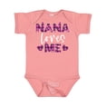 thumbnail image 1 of Inktastic My Nana Loves Me Hearts in Pink Plaid Boys or Girls Baby Bodysuit, 1 of 5