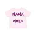 thumbnail image 1 of Inktastic My Nana Loves Me Hearts in Pink Plaid Boys or Girls Toddler T-Shirt, 1 of 5