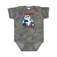 thumbnail image 1 of Inktastic My Nana Loves Me Panda Boys or Girls Baby Bodysuit, 1 of 5