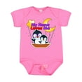 thumbnail image 1 of Inktastic My Nana Loves Me Penguin Boys or Girls Baby Bodysuit, 1 of 5