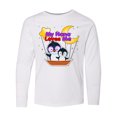 thumbnail image 1 of Inktastic My Nana Loves Me Penguin Long Sleeve Youth T-Shirt, 1 of 5