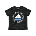 thumbnail image 1 of Inktastic My Nana Loves Me Sailboat Boys Boys Toddler T-Shirt, 1 of 5