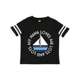 thumbnail image 1 of Inktastic My Nana Loves Me Sailboat Boys Boys Toddler T-Shirt, 1 of 5