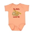 thumbnail image 1 of Inktastic My Nana Loves Me Sloth Boys or Girls Baby Bodysuit, 1 of 5