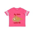 thumbnail image 1 of Inktastic My Nana Loves Me Sloth Boys or Girls Toddler T-Shirt, 1 of 5