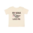 thumbnail image 1 of Inktastic My Nana Loves Me Sloth Girls Baby T-Shirt, 1 of 5