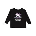 thumbnail image 1 of Inktastic My Nana Loves Me Unicorn Girls Long Sleeve Toddler T-Shirt, 1 of 5