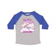 thumbnail image 1 of Inktastic My Nana Loves Me Unicorn Girls Toddler T-Shirt, 1 of 5
