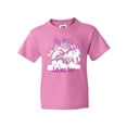 thumbnail image 1 of Inktastic My Nana Loves Me Unicorn Youth T-Shirt, 1 of 5