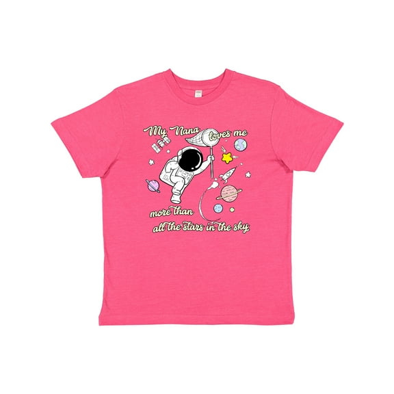 Inktastic My Nana Loves Me Youth T-Shirt