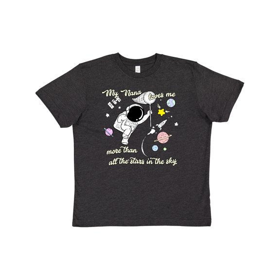 Inktastic My Nana Loves Me Youth T-Shirt