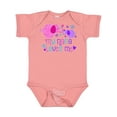 thumbnail image 1 of Inktastic My Nana Loves Me- cute elephants Boys or Girls Baby Bodysuit, 1 of 5