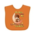 thumbnail image 1 of Inktastic My Nana Loves Me to the Moon and Back Boys or Girls Baby Bib, 1 of 4