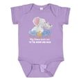 thumbnail image 1 of Inktastic My Nana Loves Me to the Moon and Back Elephant Family Boys or Girls Baby Bodysuit, 1 of 5