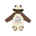thumbnail image 1 of Inktastic My Nana Loves Me to the Moon and Back Elephant Family Boys or Girls Long Sleeve Baby Bodysuit, 1 of 5