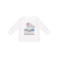 thumbnail image 1 of Inktastic My Nana Loves Me to the Moon and Back Elephant Family Boys or Girls Long Sleeve Toddler T-Shirt, 1 of 5