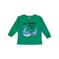 thumbnail image 1 of Inktastic My Nana Loves Me- whale shark Boys or Girls Long Sleeve Toddler T-Shirt, 1 of 5