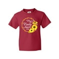 thumbnail image 1 of Inktastic My Nana Loves Me with Sunflower Wreath Youth T-Shirt, 1 of 5