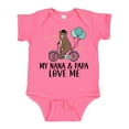 thumbnail image 1 of Inktastic My Nana Papa Love Me Grandchild Boys Baby Bodysuit, 1 of 5
