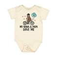 thumbnail image 1 of Inktastic My Nana Papa Love Me Grandchild Boys Baby Bodysuit, 1 of 5