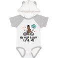 thumbnail image 1 of Inktastic My Nana Papa Love Me Grandchild Boys Baby Bodysuit, 1 of 5