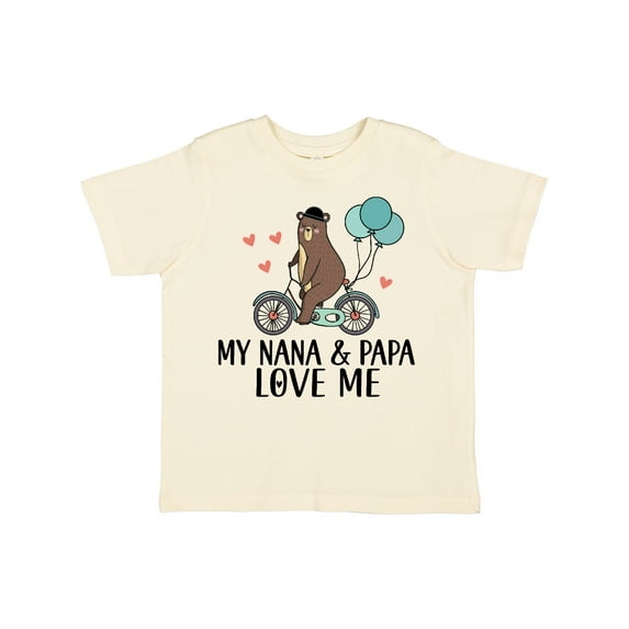 Inktastic My Nana Papa Love Me Grandchild Boys Toddler T-Shirt