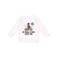 thumbnail image 1 of Inktastic My Nana Papa Love Me Grandchild Toddler Sweatshirt, 1 of 4