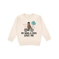 thumbnail image 1 of Inktastic My Nana Papa Love Me Grandchild Toddler Sweatshirt, 1 of 4