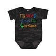 thumbnail image 1 of Inktastic My Nana Thinks Im Awesome Grandkid Boys or Girls Baby Bodysuit, 1 of 5