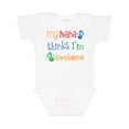 thumbnail image 1 of Inktastic My Nana Thinks Im Awesome Grandkid Boys or Girls Baby Bodysuit, 1 of 5