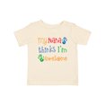 thumbnail image 1 of Inktastic My Nana Thinks Im Awesome Grandkid Boys or Girls Baby T-Shirt, 1 of 5