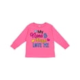 thumbnail image 1 of Inktastic My Nana and Papa Love Me with Hearts Boys or Girls Long Sleeve Toddler T-Shirt, 1 of 5