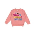thumbnail image 1 of Inktastic My Nana and Papa Love Me with Hearts Toddler Sweatshirt, 1 of 4