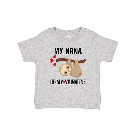 Inktastic My Nana is My Valentine Boys or Girls Baby T-Shirt