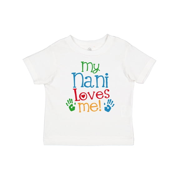 Inktastic My Nani Grandma Loves Me Boys or Girls Baby T-Shirt