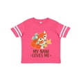 thumbnail image 1 of Inktastic My Nani Loves Me Cute Fox Boys or Girls Toddler T-Shirt, 1 of 5